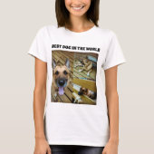 GERMAN SHEPHERD BEST DOG t-shirt (Voorkant)