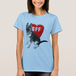 German Shepherd BFF T-shirt