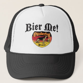 German Shepherd Bier Emblem Trucker Pet