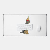German Shepherd Birthday Bureaumat (Keyboard & Muis)