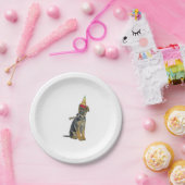 German Shepherd Birthday Papieren Bordje (Feest)
