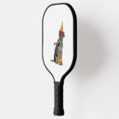 German Shepherd Birthday Pickleball Paddle (Links)