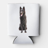 German Shepherd Black Dog Blikjeskoeler (Voorkant)