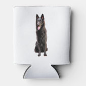 German Shepherd Black Dog Blikjeskoeler (Voorkant)