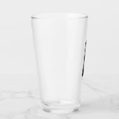 German Shepherd Black Dog Glas (Rechts)