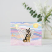 German Shepherd Briefkaart (Staand voorkant)