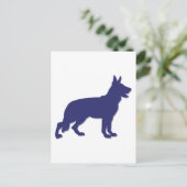 German Shepherd Briefkaart (Staand voorkant)