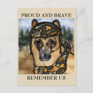 GERMAN SHEPHERD BRIEFKAART