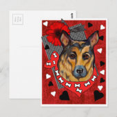 GERMAN SHEPHERD BRIEFKAART (Voorkant / Achterkant)