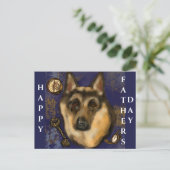 GERMAN SHEPHERD BRIEFKAART (Staand voorkant)