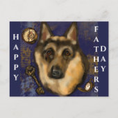GERMAN SHEPHERD BRIEFKAART (Voorkant)