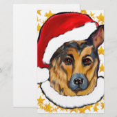 GERMAN SHEPHERD BRIEFPAPIER (Voorkant / Achterkant)
