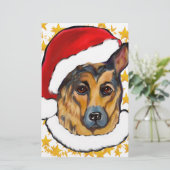 GERMAN SHEPHERD BRIEFPAPIER (Staand voorkant)