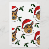 GERMAN SHEPHERD BRIEFPAPIER (Voorkant / Achterkant)