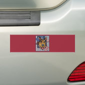 GERMAN SHEPHERD BUMPERSTICKER (Op auto)