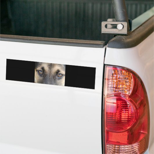 German Shepherd Bumpersticker (Op Truck)