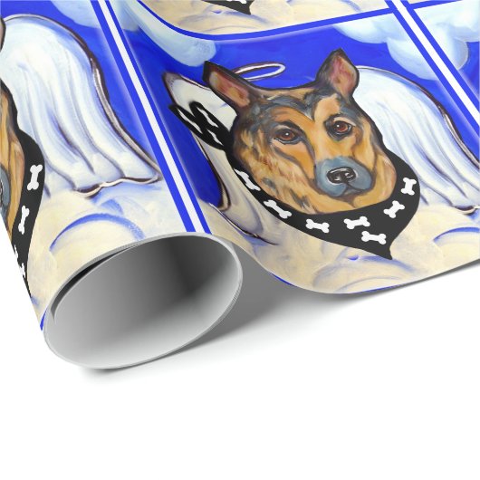 GERMAN SHEPHERD CADEAUPAPIER (Rol Hoek)