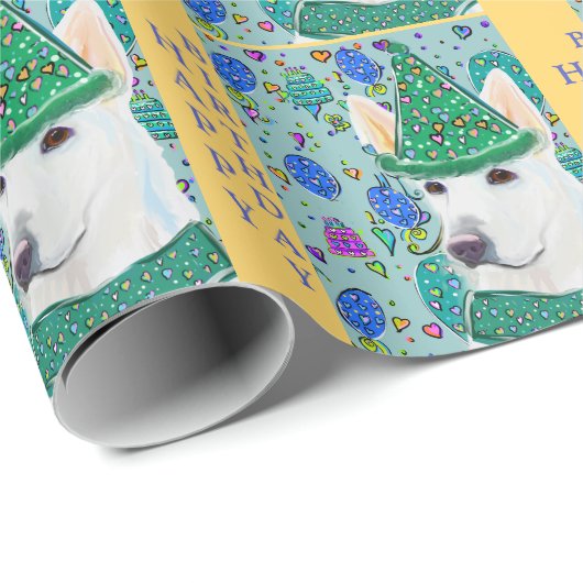 GERMAN SHEPHERD CADEAUPAPIER (Rol Hoek)