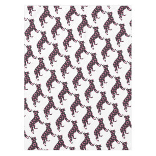 German-Shepherd-Cancer-Ribbon-Black Tafelkleed