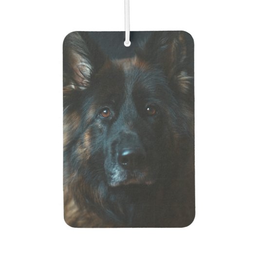 German Shepherd Car Air Freshener Luchtverfrisser (Voorkant)