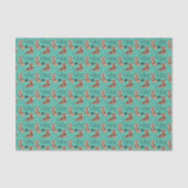 German Shepherd Cartoon Tissue Paper Tissuepapier (Voorkant)