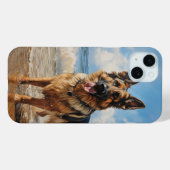 German Shepherd Case-Mate iPhone Case (Achterkant (horizontaal))