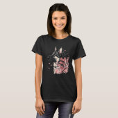 German Shepherd Cherry Blossom Dog Breed Japanese  T-shirt (Voorkant volledig)