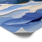 German Shepherd Christmas Boat Holiday Poster (Hoek)