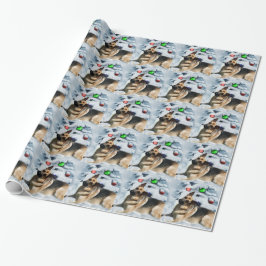 German Shepherd Christmas Cadeaupapier