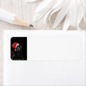 German Shepherd Christmas Etiket (Insitu)
