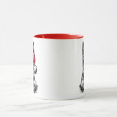 German Shepherd Christmas – Festive Dog Mok (Midden)