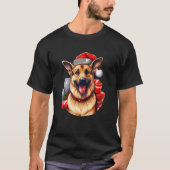 German Shepherd Christmas German Shepherd Owners T-shirt (Voorkant)