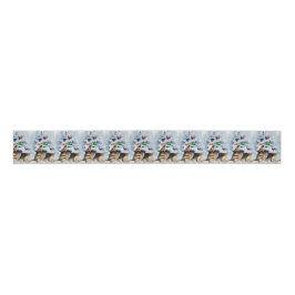 German Shepherd Christmas Grosgrain Lint
