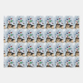 German Shepherd Christmas Inpakpapier Vel (Voorkant 3)