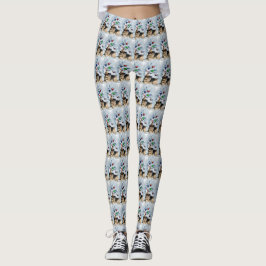 German Shepherd Christmas Leggings
