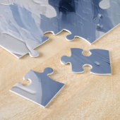 German Shepherd Christmas Red Truck Holiday Legpuzzel (Zijkant)