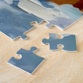 German Shepherd Christmas Santa Bag Adventure Legpuzzel (Zijkant)