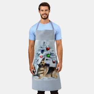 German Shepherd Christmas Schort