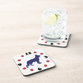 German Shepherd Clock Onderzetter (Rechterzijde)