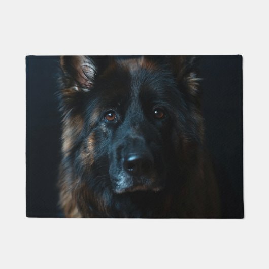 German Shepherd Close-up Doormat Deurmat (Voorkant)