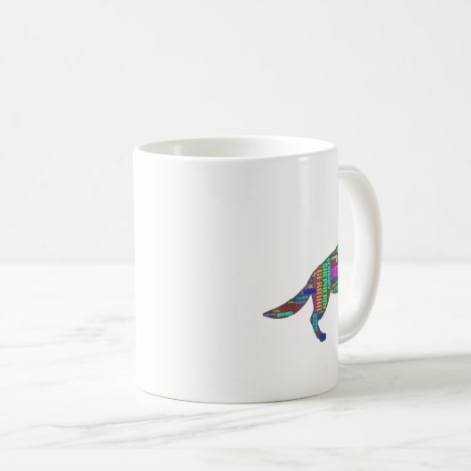 German Shepherd Cloud Tygraphy  Koffiemok (Voorkant rechts)