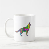 German Shepherd Cloud Tygraphy  Koffiemok (Links)