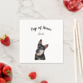 German Shepherd Cocktail Napkins Servet (Insitu)
