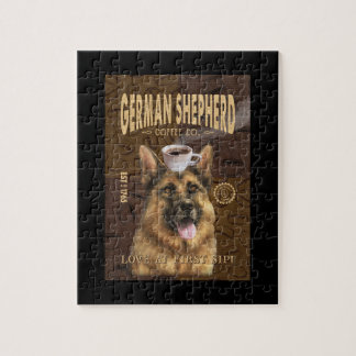 German Shepherd Coffee Company Canvas Legpuzzel