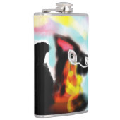 German Shepherd  colorful Heupfles (Rechts)