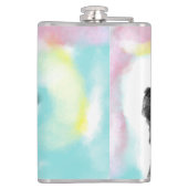 German Shepherd  colorful Heupfles (Achterkant)