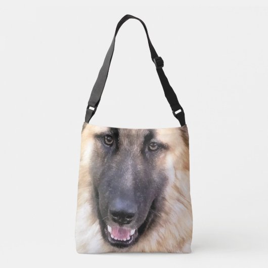 GERMAN SHEPHERD CROSSBODY TAS (Achterkant)