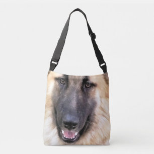 GERMAN SHEPHERD CROSSBODY TAS