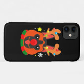 German Shepherd Cute Christmas Case-Mate iPhone Case (Achterkant (horizontaal))