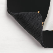 German Shepherd Cute Dog Wearing Ghost Funny Hallo Muismat (Hoek)